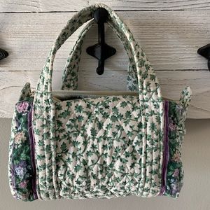 Vera Bradley Retired “Lilac Time” small handbag.